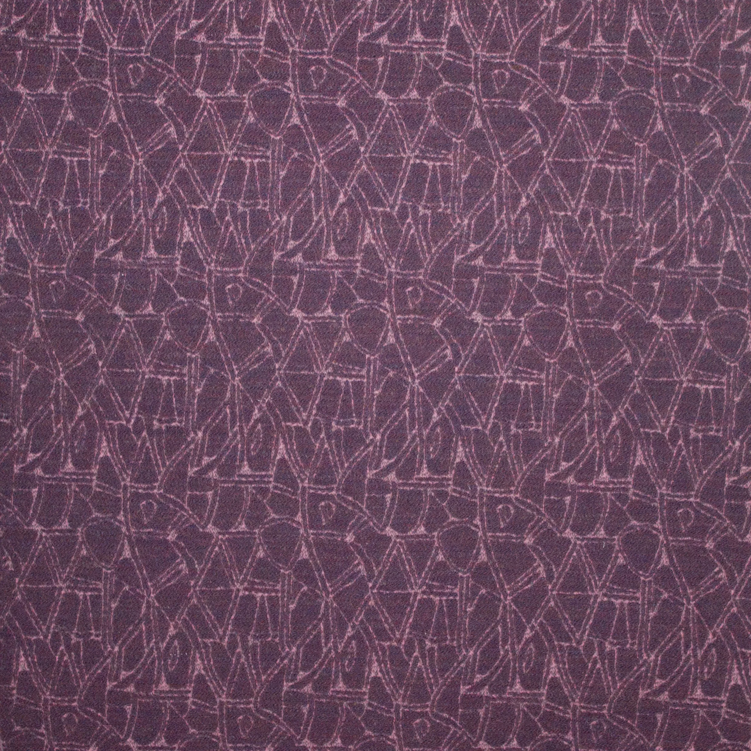 Jacquard paars